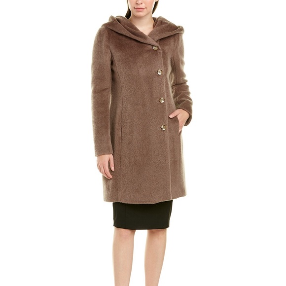 cole haan asymmetrical coat